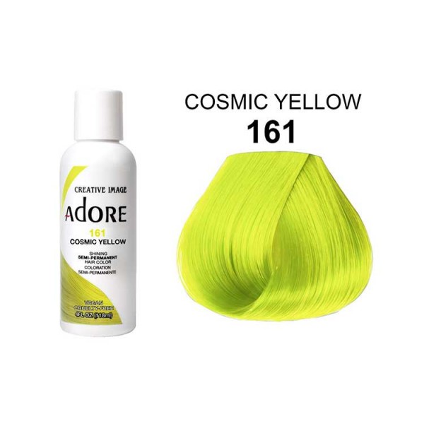 Adore Semi Permanent Hair Color 161 - Cosmic Yellow