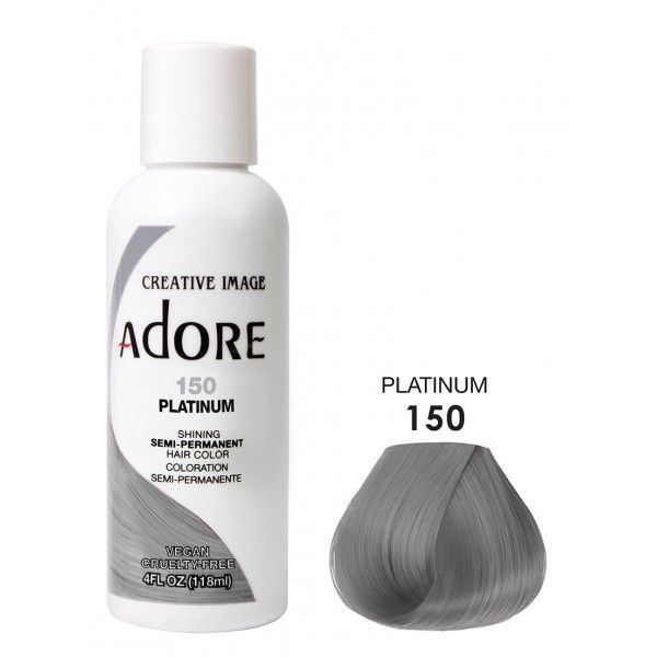 Adore Semi Permanent Hair Color 150 - Platinum