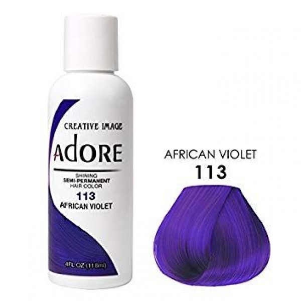Adore Semi Permanent Hair Color 113 - African Violet