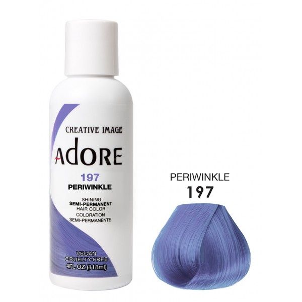 Adore Semi Permanent Hair Color 197 - Periwinkle