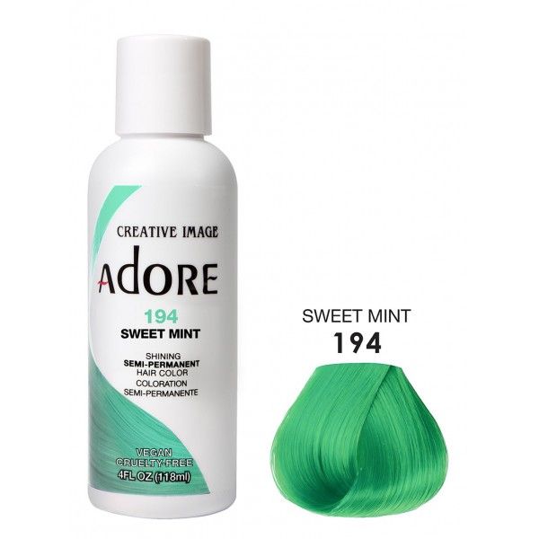 Adore Semi Permanent Hair Color 194 - Sweet Mint
