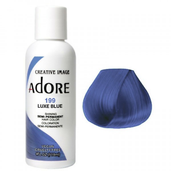 Adore Semi Permanent Hair Color 199 - Luxe Blue
